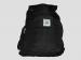 Black Hemp backpack with straps