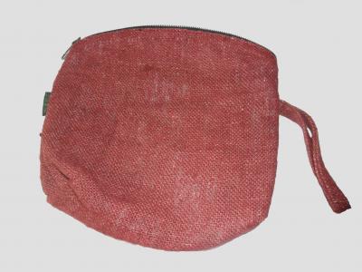 Red Hemp Toiletry Bag